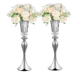 Fournitures de Mariage Support de <span class=keywords><strong>Vase</strong></span> en Métal Doré Scintillant <span class=keywords><strong>pour</strong></span> Chemin de Table de Mariage Européen, Pièces Décoratives <span class=keywords><strong>pour</strong></span> Centres de Table - Product Image 6