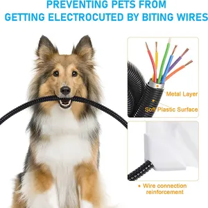 Couverture de lit chauffante électrique pour animaux de compagnie à température constante de 360 degrés