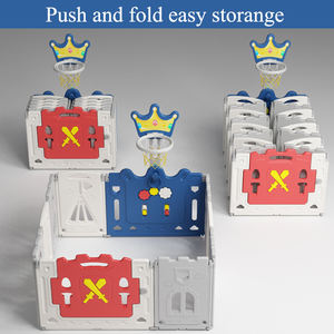 Qibang-corralito <span class=keywords><strong>de</strong></span> actividades <span class=keywords><strong>de</strong></span> plástico <span class=keywords><strong>para</strong></span> bebés, Centro <span class=keywords><strong>de</strong></span> seguridad <span class=keywords><strong>para</strong></span> bebés, valla <span class=keywords><strong>de</strong></span> juego con puerta, <span class=keywords><strong>para</strong></span> el hogar Juego plegable, OEM - Product Image 2