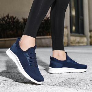 Chaussures de sport ultra-légères pour hommes, grande taille, respirantes, à lacets, avec soutien de la voûte plantaire et absorption des chocs - Product Image 4