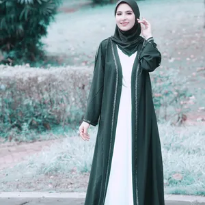 ME0029 vendita calda EIDCustomization FemaleDress abaya kaftan hijab BajuKurung MuslimDress muslimmuslimdress