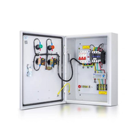 Ensemble complet de commutateurs de transfert automatique à double alimentation Armoire de distribution ATS en acier galvanisé pour le contrôle des équipements électriques