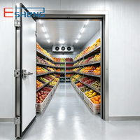 Chambre froide combinée pour restaurant et cuisine, congélateur et refroidisseur intégrés, chambre de stockage frigorifique