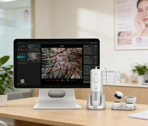 Objectif haute définition 16MP pour des images ultra-claires du cuir chevelu et des follicules pileux - Product Image 1