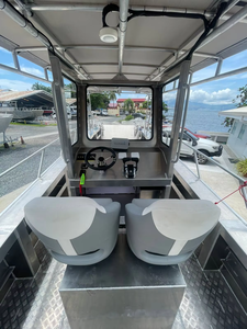 9-метровый (30-футовый) рабочий катер с центральной консолью, малый грузовой суд, алюминиевый цельносварной десантный катер, продажа - Product Image 5