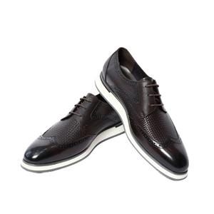 2024 nuovo Design Casual ufficio matrimonio Business Derby scarpe da uomo in vera pelle scarpe eleganti - Product Image 5