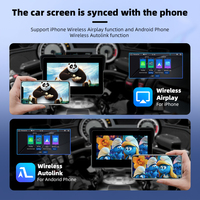 Becho Moto Carplay 7 pouces Navigation GPS Moto Android Auto Sans Fil Carplay Android Auto Écran Moto