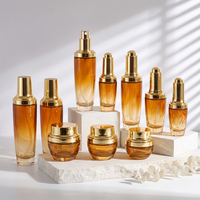 Nouveau produit : Lotion pour le corps en flacon pompe, pot en verre pour crème avec couvercle, plusieurs tailles pour l'emballage cosmétique