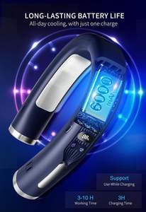 Ventilador de Cuello Silencioso Recargable sin Aspas, Mini Ventilador Eléctrico Colgante para el Cuello, Ventilador Portátil de Refrigeración para el Cuello - Product Image 3