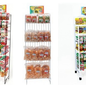 Large Supermarket Multi Layer Snack <strong>Rack</strong> Shelf <strong>Wire</strong> Metal Stand Key Chain <strong>Hook</strong> <strong>Rack</strong> Jewelry Storage <strong>Display</strong> <strong>Rack</strong> - Product Image 2