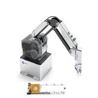 Robot collaboratif Dobot MG400 compatible avec Robotiq, OnRobot RG6, pince SCHUNK, manipulateur de bureau, chargement, empilage, prélèvement, manipulation
