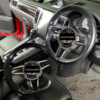 Ajuste para Porsche GT2,GT2RS,GT3,GT3RS, GT4,Cayenne,Macan,Panamera 991/997, actualización de volante de carbono forjado con pantalla LED