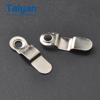 Boutons de fixation robustes en acier argenté antirouille pour cadres photo, crochets de maintien durables en métal pour dos de cadre photo