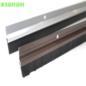 Brosse pour <span class=keywords><strong>porte</strong></span> <span class=keywords><strong>coulissante</strong></span>, <span class=keywords><strong>porte</strong></span> <span class=keywords><strong>de</strong></span> <span class=keywords><strong>garage</strong></span> insonorisée, brosse en PP, brosse en aluminium pour <span class=keywords><strong>porte</strong></span>, joint d'étanchéité - Product Image 2