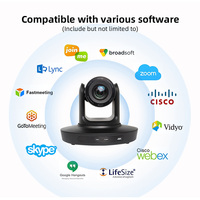 Increíble Cámara PTZ HDKATOV para Conferencias en Iglesias 4K 20X con Seguimiento por IA, HDMI, LAN, USB 3.0, PoE para Transmisión en Vivo con Controlador IP PTZ PoE