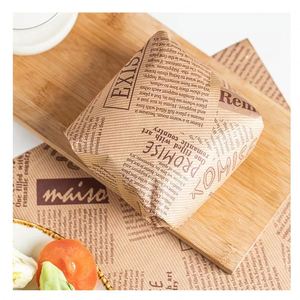 Colored Parchment Paper Food Greaseproof Sandwich Wrapping Wax Deli Paper <b>Sheet</b> Customized Wax Paper 12x12 for Handmade <b>Cookies</b> - Product Image 1