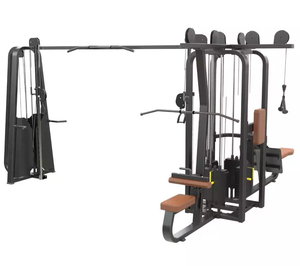 Equipo de Gimnasio Comercial <span class=keywords><strong>Directo</strong></span> de Fábrica: Máquinas de Selección de Carga por Pin para Entrenamiento de Fuerza Multiusuario y Ejercicio de Cuerpo Completo <span class=keywords><strong>en</strong></span> 5 Estaciones - Product Image 4
