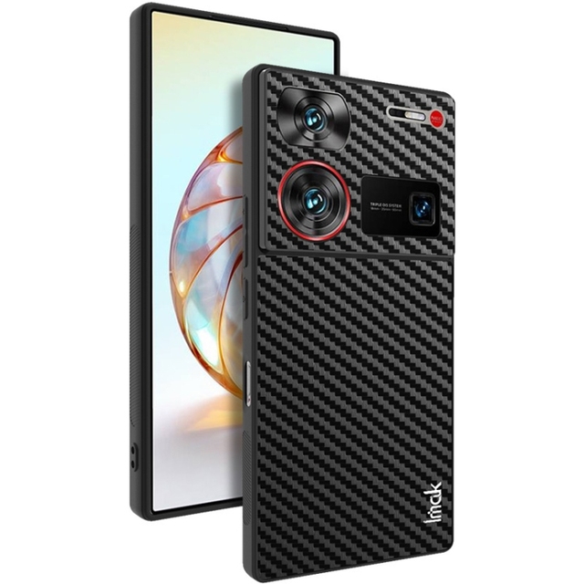 WholesalNew Arrival Carbon Fiber Texture Phone Cases Cover for ZTE nubia Z60 Ultra 5G LX-5 Series PC + TPU Protective Phone Case