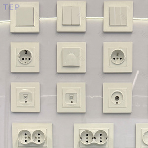 Interruptor <span class=keywords><strong>de</strong></span> Pared Eléctrico para el Hogar <span class=keywords><strong>de</strong></span> 16A, Certificado CE, Duradero, <span class=keywords><strong>de</strong></span> Alta Calidad, con 2 Puertos USB, Nuevo Diseño, Unipolar, IP65, Material ABS - Product Image 2