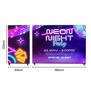 Écran LED portable sans cadre pour <span class=keywords><strong>DJ</strong></span>, pupitre, table, façade de stand, écran vidéo 1.8 pour <span class=keywords><strong>DJ</strong></span> - Product Image 4