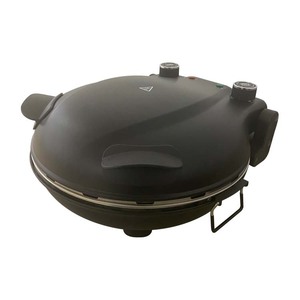 Grande pierre commerciale 12 "four à pizza électrique intégré de machine de fabricant de pizza - Product Image 1