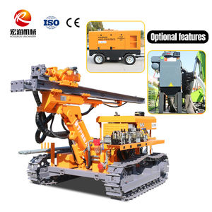 오픈 피트 광산 채석장석 표면 암석 발파 구멍 깊은 구멍 광산 시추공 드릴 기계 용 유압 DTH 드릴링 장비 - Product Image 6