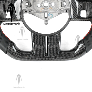 Volante Deportivo Personalizado de Fibra de Carbono y Alcántara para <span class=keywords><strong>Jeep</strong></span> Cherokee, Compass, <span class=keywords><strong>Renegade</strong></span> y Patriot - Product Image 3