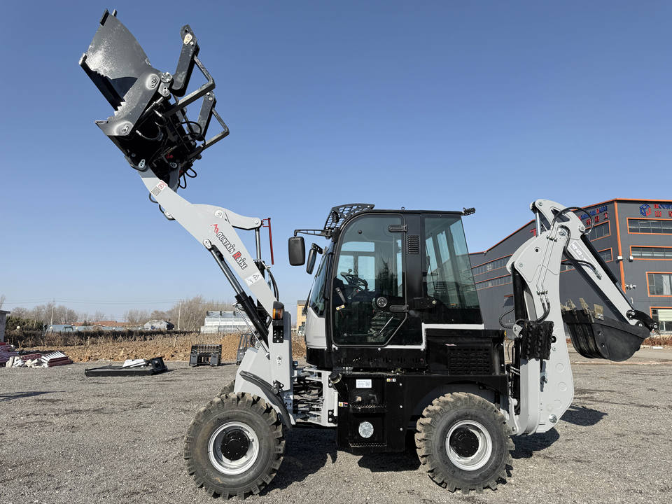 1.5 Ton Backhoe Loader MR45-16 Baggerlader Digger Loader 5 Ton Front ...