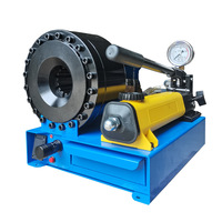 Machine à sertir les flexibles hydrauliques manuelle, presse-tuyaux portable, outil de pressage de flexibles hydrauliques robuste