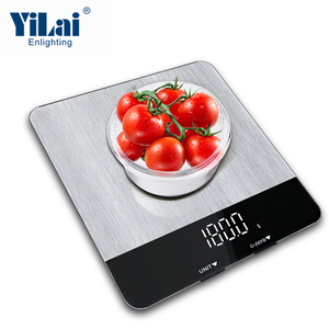 Balance de cuisine Anti-numérique en acier inoxydable, 5kg, 11lb, électronique, bon marché - Product Image 1