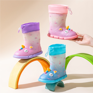 <span class=keywords><strong>Botas</strong></span> <span class=keywords><strong>de</strong></span> lluvia impermeables <span class=keywords><strong>de</strong></span> suela blanda <span class=keywords><strong>de</strong></span> unicornio <span class=keywords><strong>de</strong></span> dibujos animados para niños zapatos <span class=keywords><strong>de</strong></span> <span class=keywords><strong>agua</strong></span> al aire libre para niñas - Product Image 6