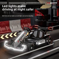 Nouvelle voiture électrique à quatre roues pour adultes et enfants, kart en plastique haut de gamme, course de drift, jouet pour bébé F1