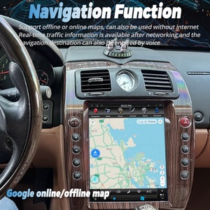 12.1inch Vertical Android for Maserati QP Quattroporte 2004-2012 Tesla Radio Car GPS Navigation Multimedia <b>Player</b> Tape Recorder - Product Image 5