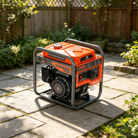 3KW Benzin-Inverter-Generator mit offenem Rahmen, tragbarer Stromerzeuger, unterstützt Parallelschaltung für Notstromversorgung zu Hause und beim Camping