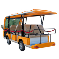 Petit bus touristique électrique à 4 roues pour le transport de passagers en ville, à vendre