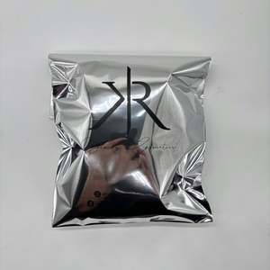 Custom LOGO Eco-Friendly Waterproof Metallic Poly Shipping Mailer <b>Silver</b> Mailing <b>Bags</b> for Socks <b>and</b> Fur - Product Image 2