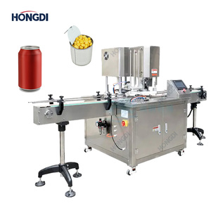 Machine de scellage horizontale électrique automatique pour bouteilles en verre et en plastique, mise en conserve alimentaire (miel, confiture, maïs, bacon) - Product Image 2