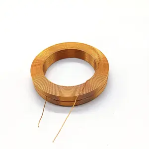 Custom copper wire air core inductor round induction copper wire inductive coil