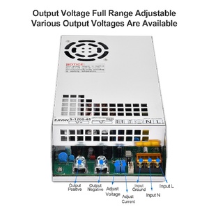 แหล่งจ่ายไฟส<span class=keywords><strong>ว</strong></span>ิตชิ่ง <span class=keywords><strong>1200W</strong></span> MS-1200 ปรับแรงดันและกระแสได้ 220VAC-DC24V/36V/48V/60V/72V/80V สำหรับงานอุตสาหกรรม - Product Image 2
