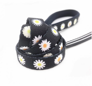 Correa para mascotas de poliéster negro Fabricante de correas para perros Impresión personalizada de lujo Correa para perros trenzada Ingenio de alta calidad - Product Image 4