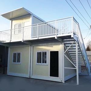 Casa Contenedor Prefabricada de Lujo China, Construcción Rápida, Tamaños de 40 y 20 pies, Empaque Plano con Materiales de Acero Sándwich para Hoteles - Product Image 4