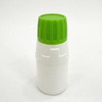 Botella de Plástico PE de Lujo de 100ml, 200ml, 500ml y 1L para Pesticidas, con Tapa de Rosca HDPE y Sello de Bomba