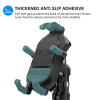 Support de téléphone antivol sans fil pour moto, support de téléphone portable pour moto, résistant aux chocs