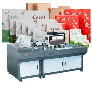 Foofon Factory direct sale low price corrugated box printing machine single pass carton printer paper cup printer