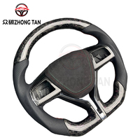 Volant sport à 3 branches de 40 mm en carbone de type M pour Maserati Levante Quattroporte