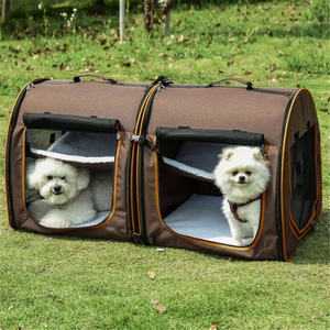 Bolsa de Viaje Grande para Mascotas DB, Capacidad de 20 Kg, Cierre de Cremallera, Transportador Plegable Portátil de Poliéster Oxford para Perros y Gatos, Ideal para Senderismo - Product Image 3