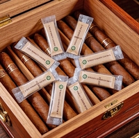 Sachets de contrôle d'humidité personnalisés 8g par paquet, 69% de contrôle d'humidité, pour la conservation des fleurs de chanvre et des herbes, gel de stockage bidirectionnel
