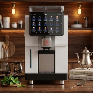 <b>Fully</b> <b>Automatic</b> Commercial Grade <b>Coffee</b> <b>Machine</b>-Bean-to-cup 15 Bar 1-Year Warranty for Offices Hotels - Product Image 5