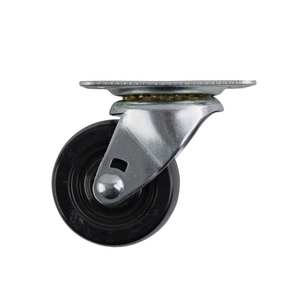 Ruedas Giratorias de 2 Pulgadas, Resistentes, Negras - Product Image 4