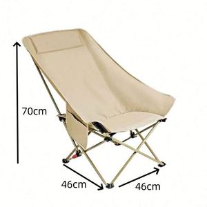 Three Adjustable <b>Beach</b> Outdoor Chairs Stuhl Chaise <b>Foldable</b> Portable for Poolside Comfortable Relaxation Promotion Gift - Product Image 3